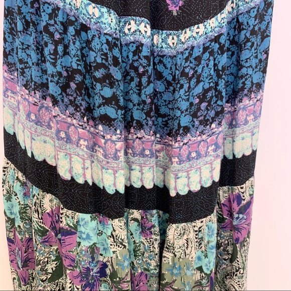 Free People Give A Little Floral Maxi Tiered Dress - Picture 15 of 16